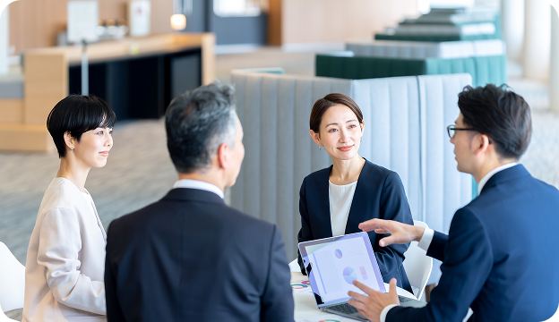 納得の条件交渉と調整力
